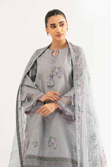Nishat Linen 3 Piece - Digital Printed Embroidered Suit - 42502111 Online Shopping